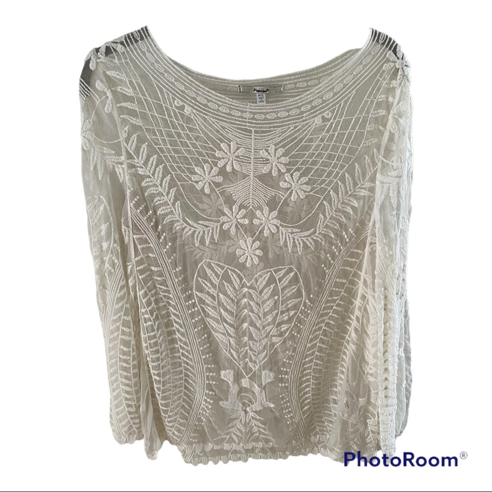 Papaya Lace Tunic
